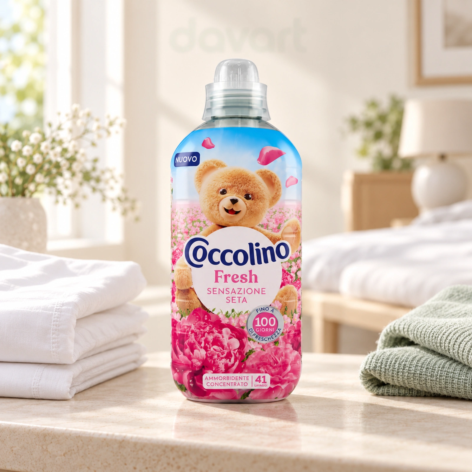 Coccolino Balsam Haine Senzatione Seta, 0.952 l, imagine de referință
