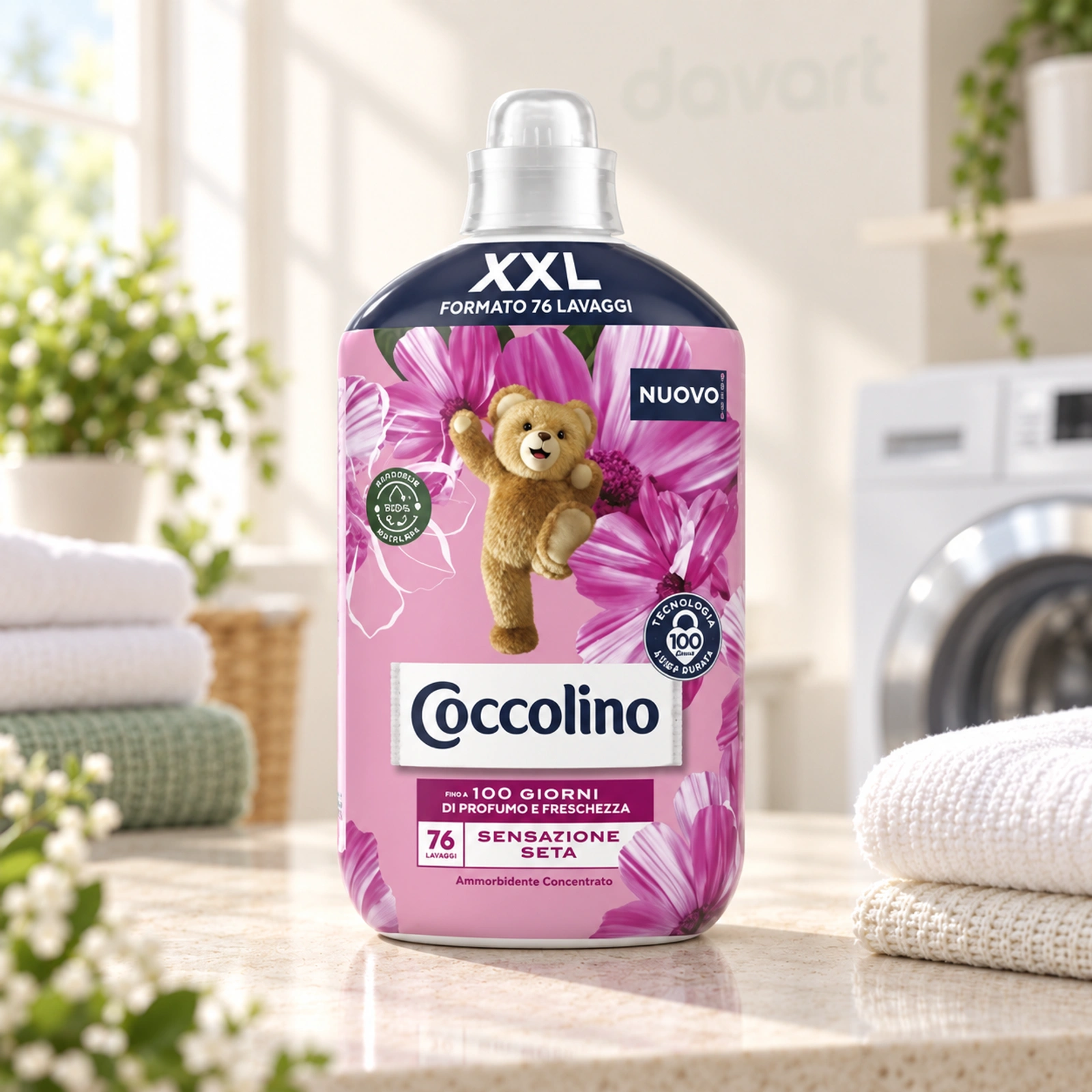Coccolino Balsam Haine Sensatione Seta, 1.75 l, imagine de referință