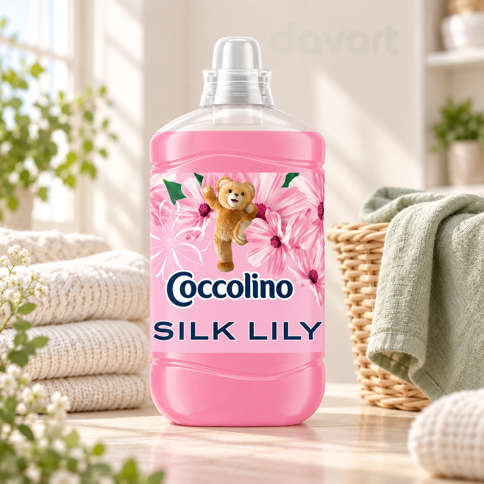 Coccolino Balsam Haine Silk Lily, 1.7 l, imagine de referință