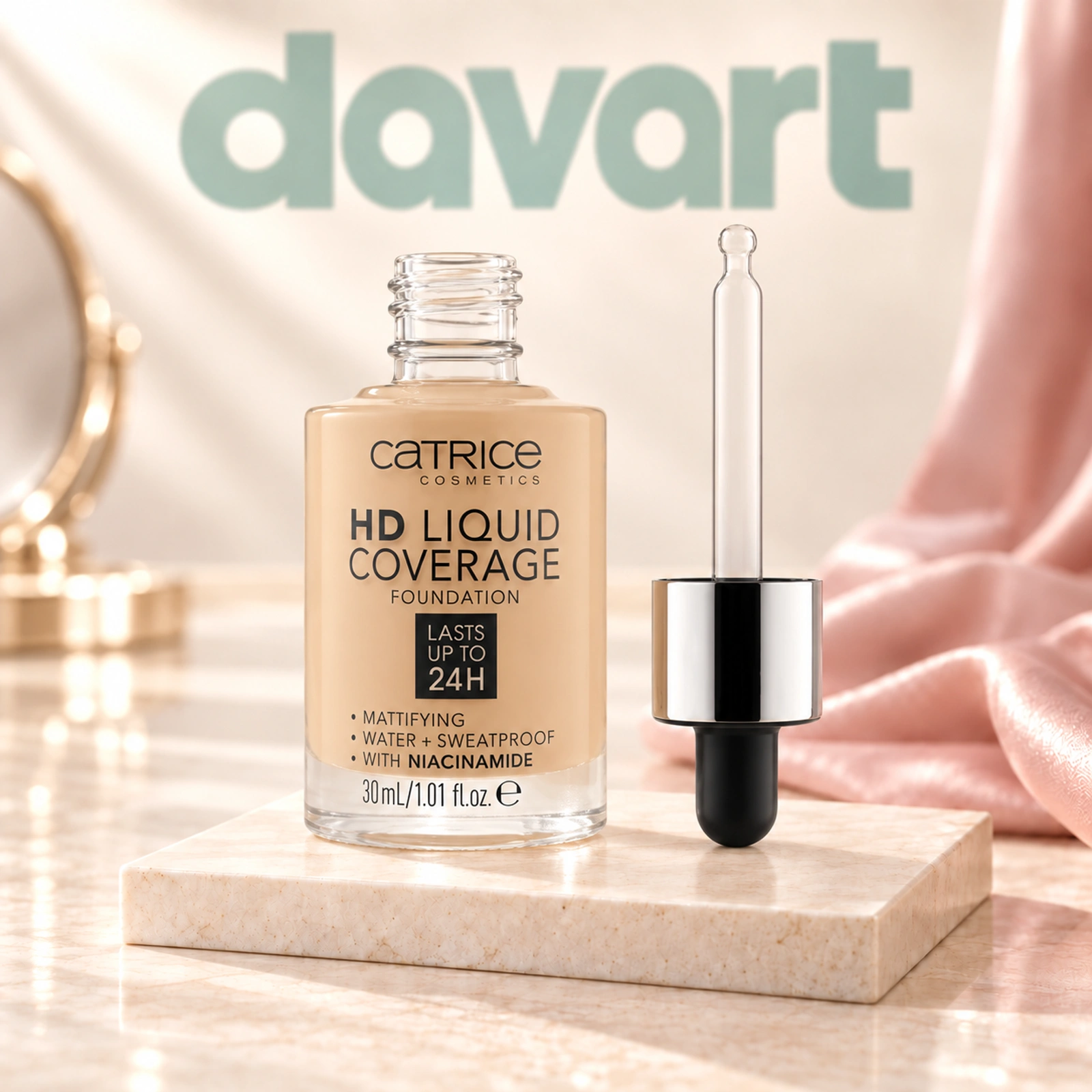Catrice HD Liquid Coverage Foundation · 036, Format de verificat, imagine de referință