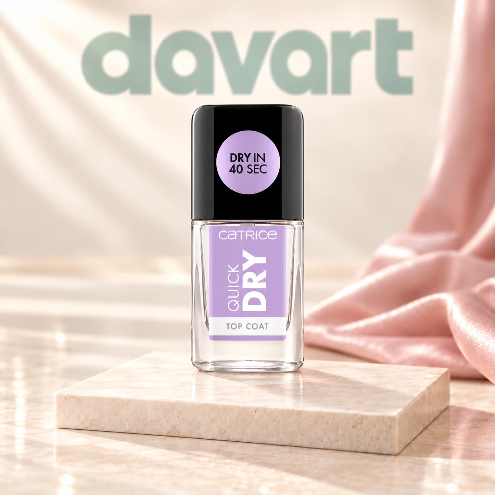 Catrice Quick Dry Top Coat, Format de verificat, imagine de referință