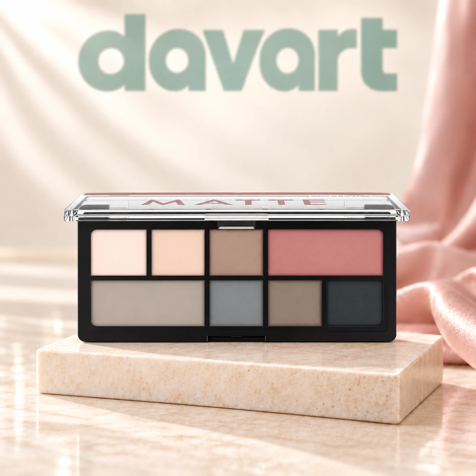 Catrice The Dusty Matte Eyeshadow Palette, Format de verificat, imagine de referință