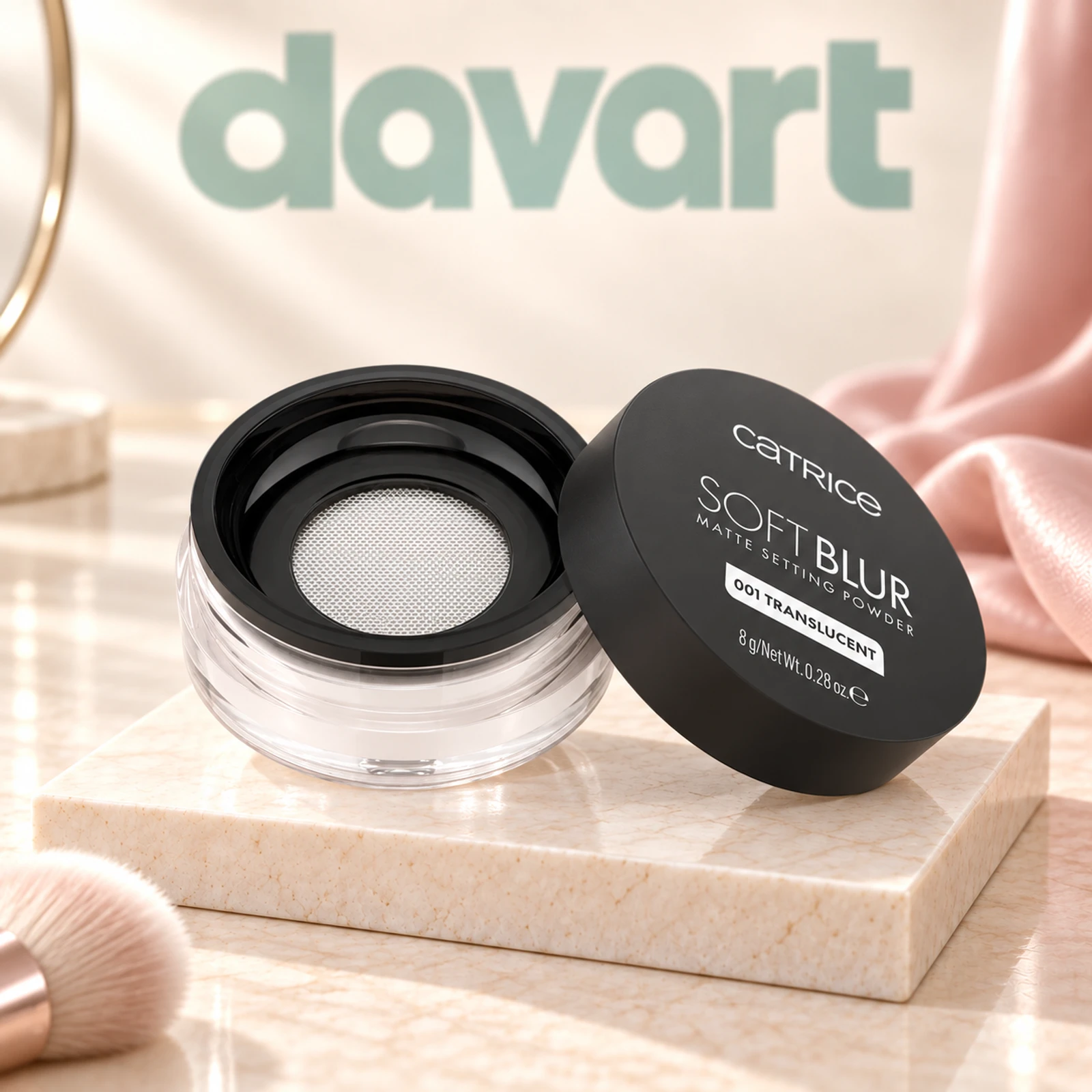 Catrice Soft Blur Matte Setting Powder 001, Format de verificat, imagine de referință