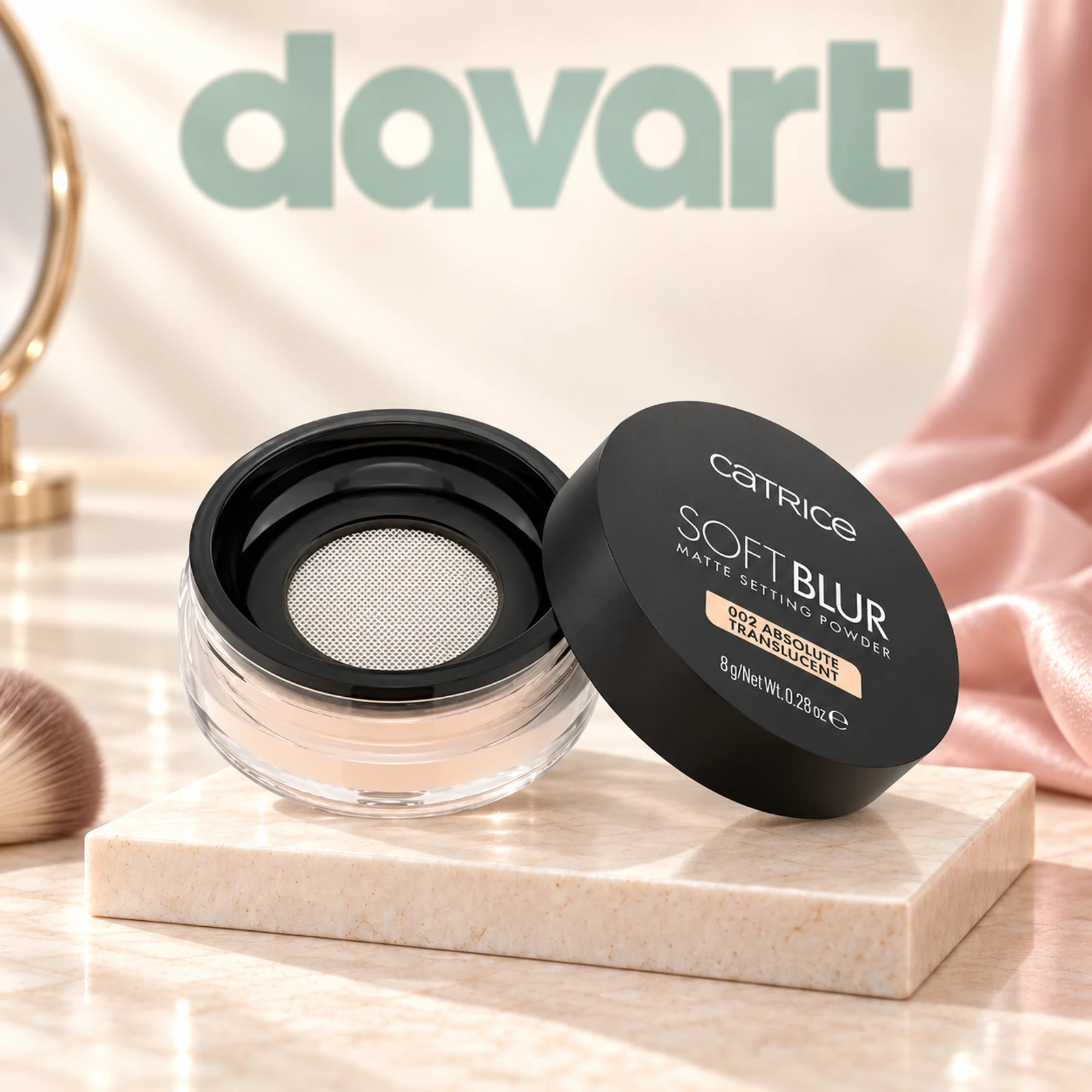 Catrice Soft Blur Matte Setting Powder 002, Format de verificat, imagine de referință