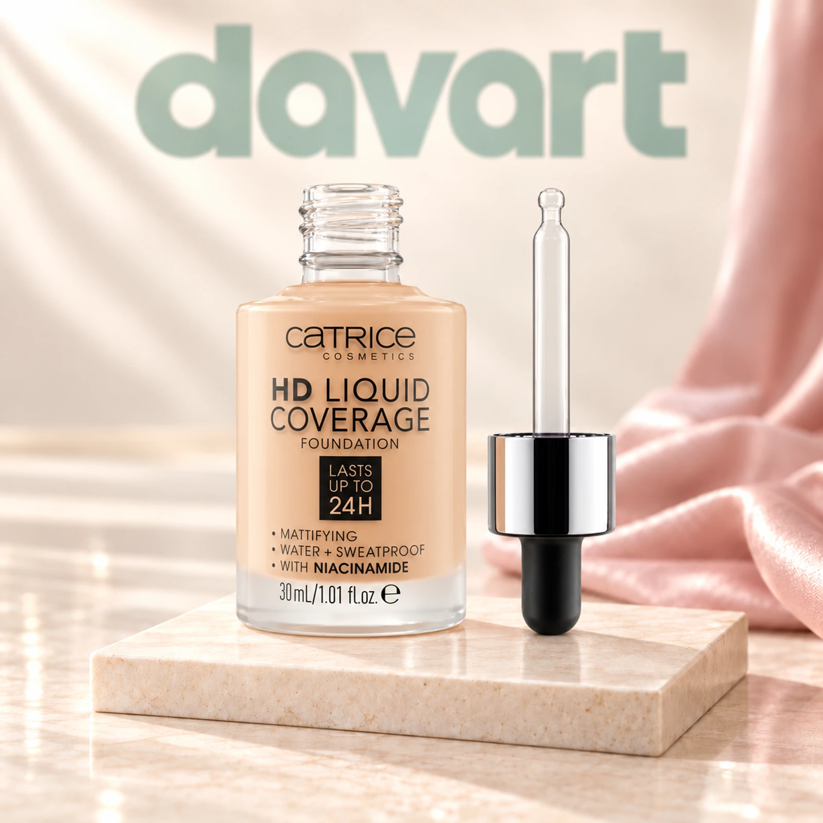 Catrice HD Liquid Coverage Foundation · 020, Format de verificat, imagine de referință