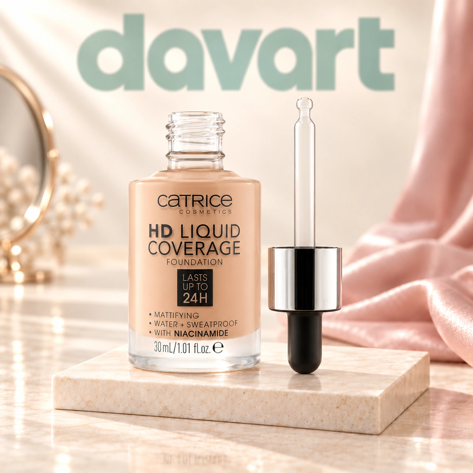 Catrice HD Liquid Coverage Foundation · 040, Format de verificat, imagine de referință