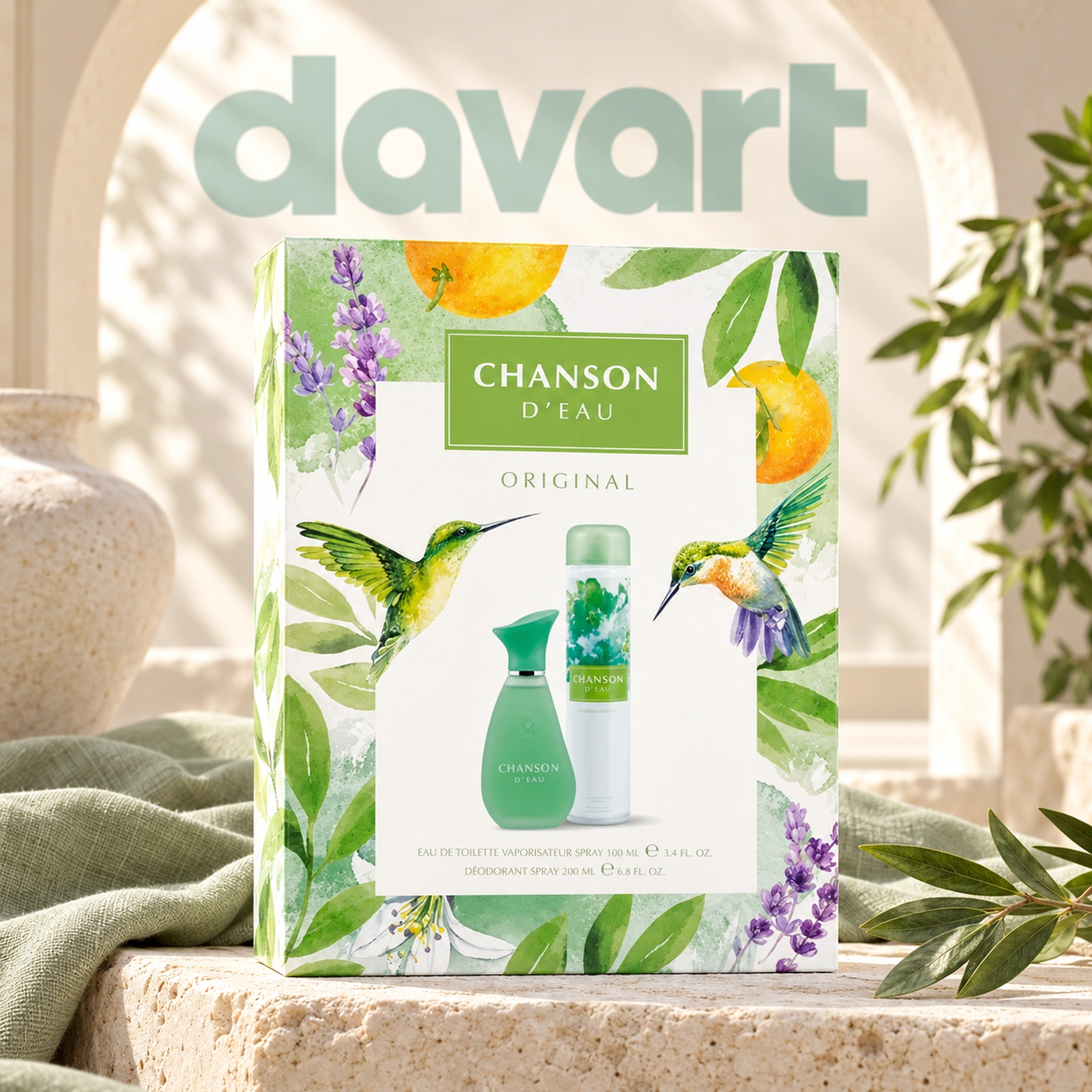 Chanson D Eau CC EDT 100 ml + Deo 200 ml · Original, 100 ml + 200 ml, imagine de referință