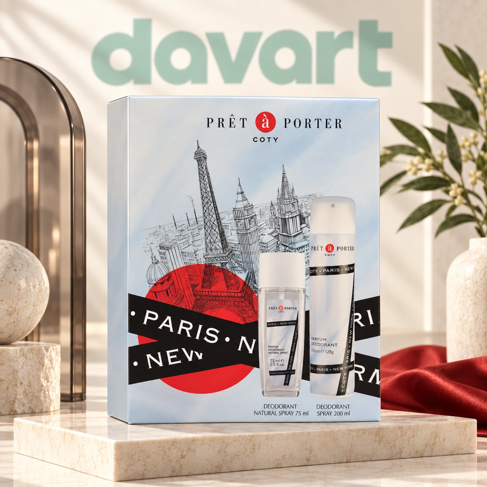Pret A Porter CC Dns75 ml + Deo 200 ml, 75 ml + 200 ml, imagine de referință