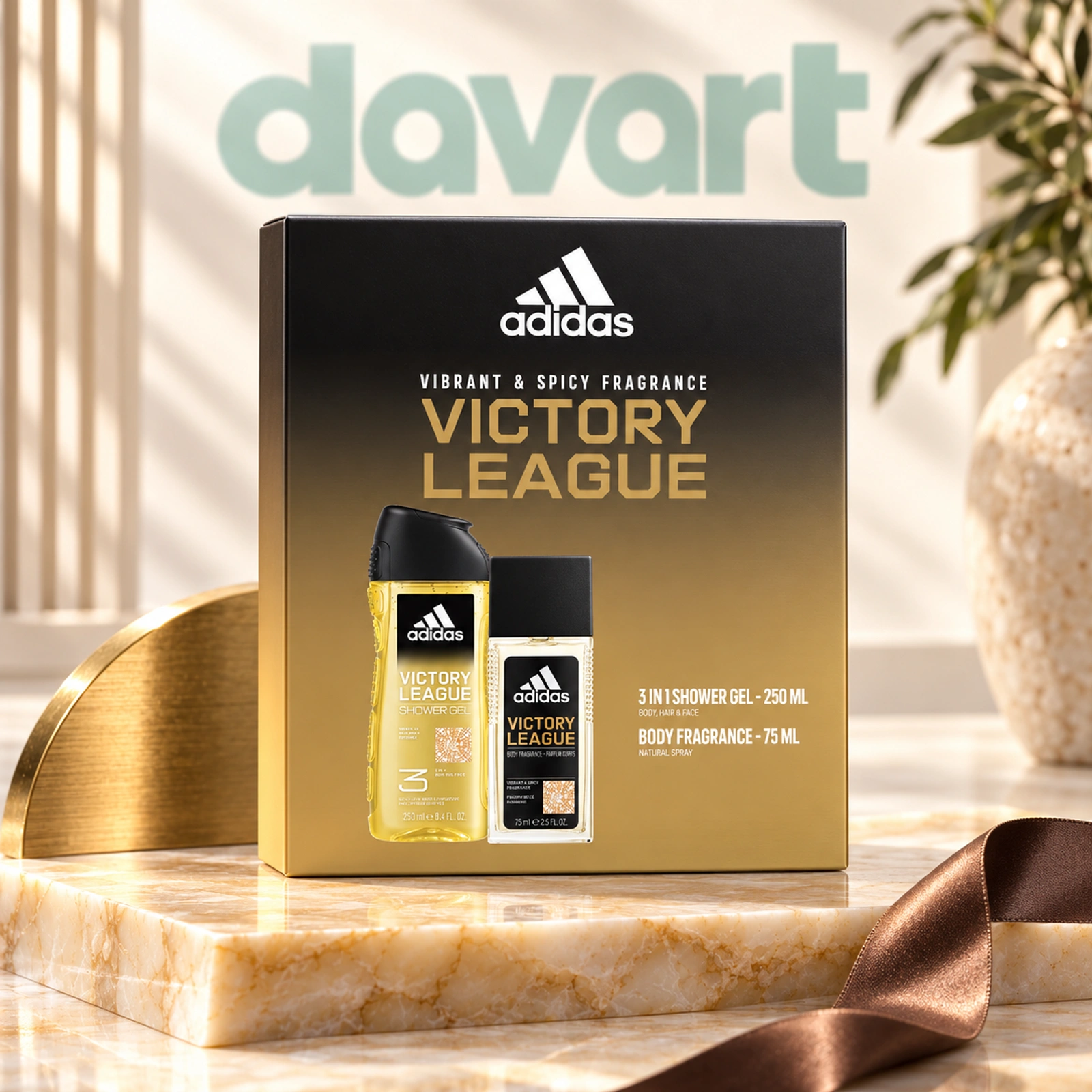 Adidas CC Dns75 ml + Gd 250 ml · Victory League, 75 ml + 250 ml, imagine de referință