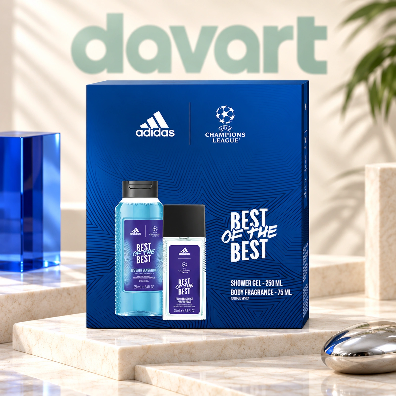 Adidas CC Dns75 ml + Gd 250 ml · Champions, 75 ml + 250 ml, imagine de referință