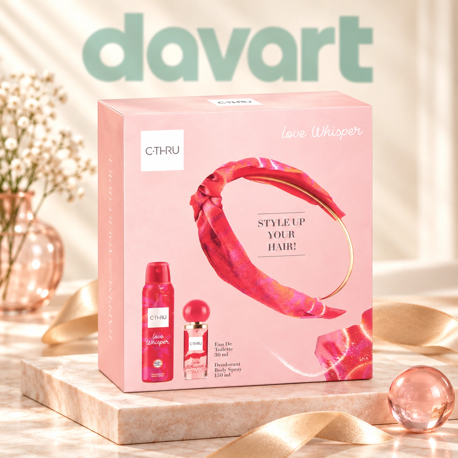 C-Thru EDT 30 ml + Deo 150 ml + Cadou · Love Whisper, 30 ml + 150 ml, imagine de referință
