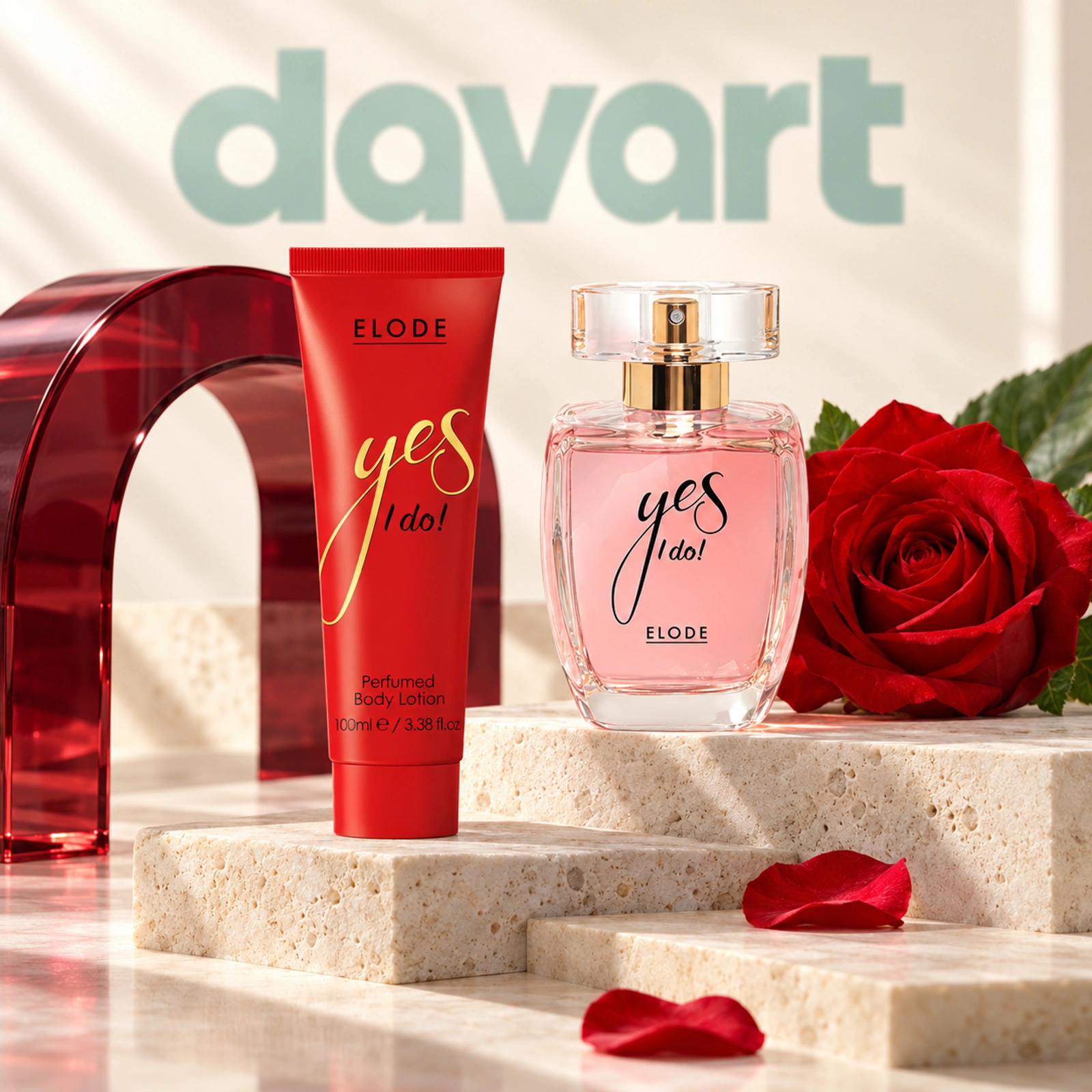 Elode CC EDT 100 ml + Bodylot100 ml · Yes I Do, 100 ml + 100 ml, imagine de referință