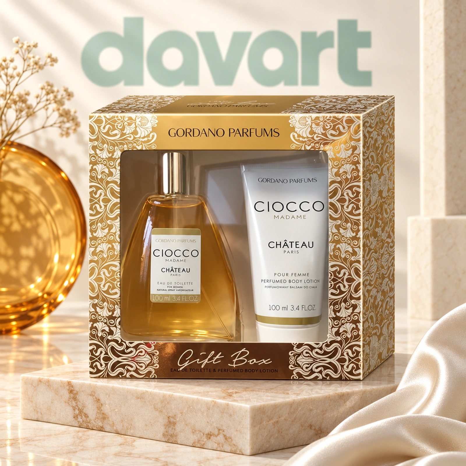 Gordano Ciocco set Cadou 2 pcs · Apa de Toaleta + Body Lotion, 2 buc., imagine de referință