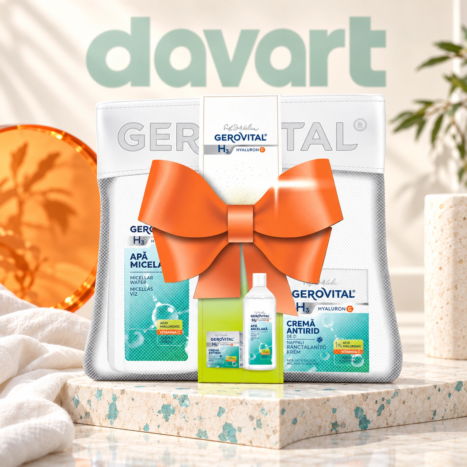 Gerovital Borseta Cadou 2 pcs · H3 Hyaluron, 2 buc., imagine de referință