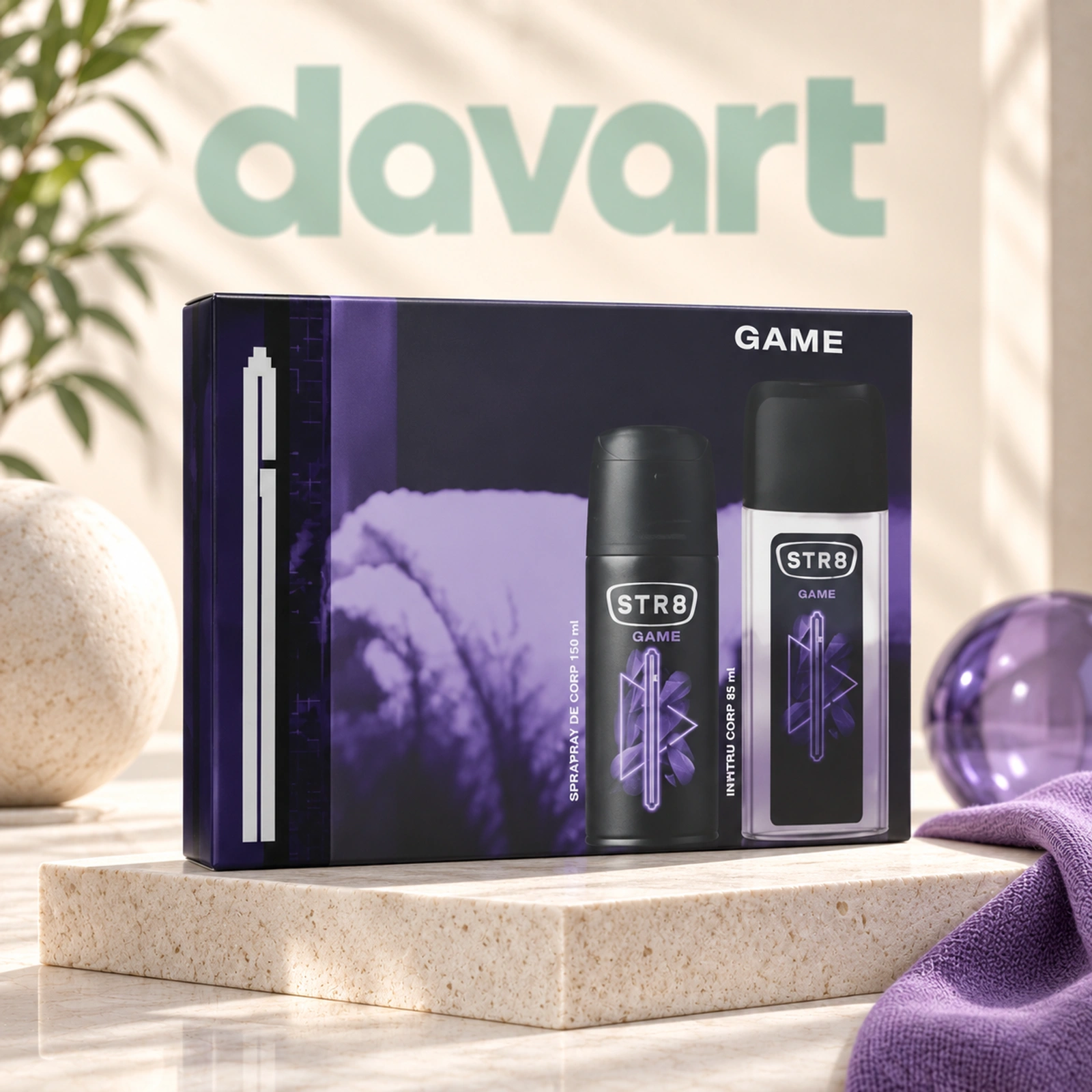 STR8 Dns75 ml + Deo 150 ml Game, 75 ml + 150 ml, imagine de referință