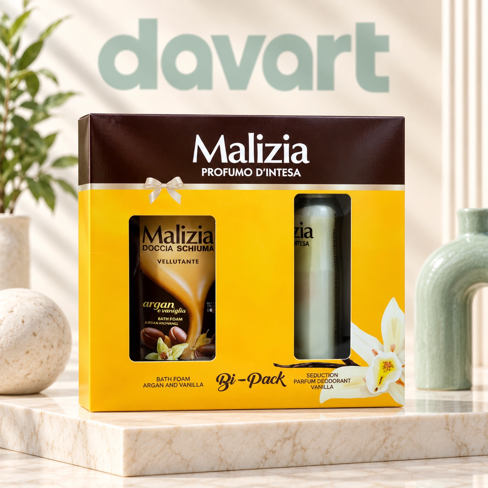 Malizia CC Deo 150 ml + Gd 300 ml · Vanilla, 150 ml + 300 ml, imagine de referință