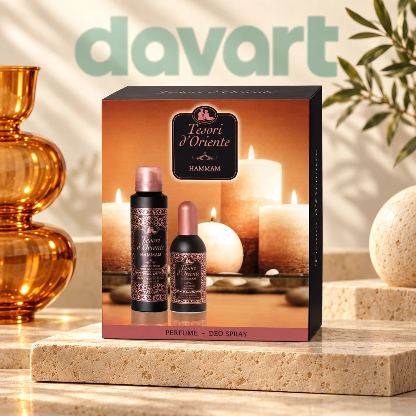 Tesori d’Oriente EDT 100 ml + Deo 150 ml · Hammam, 100 ml + 150 ml, imagine de referință