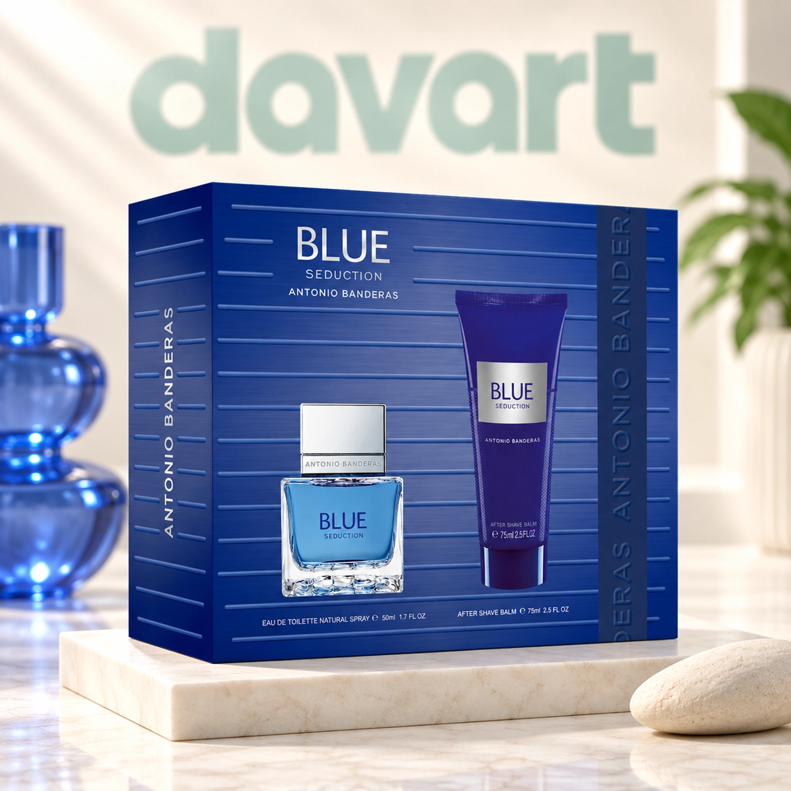 AB Blue Seduction EDT 50 ml + Asl75 ml, 50 ml + 75 ml, imagine de referință