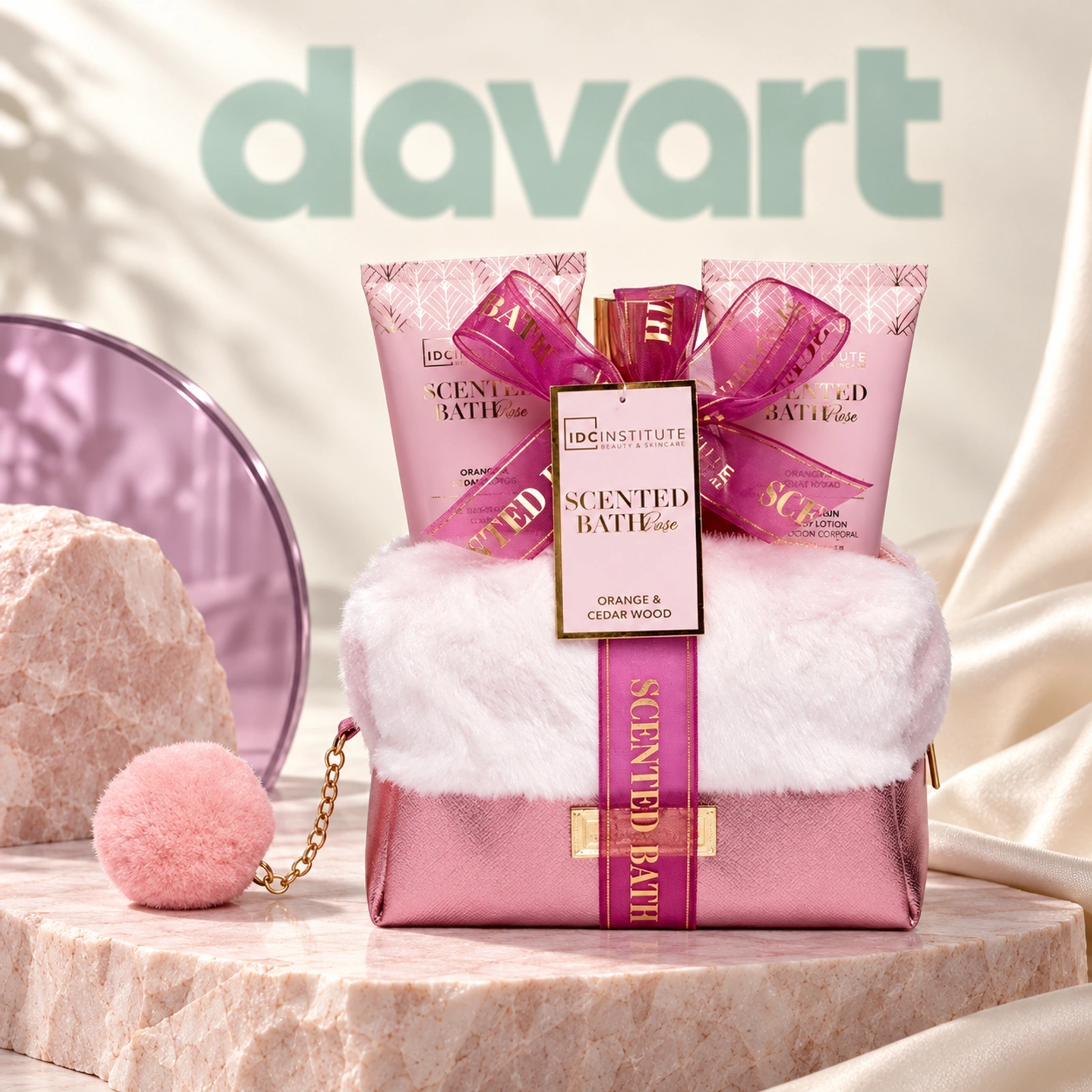 IDC Set Cadou Scented Bath Rose Borseta · 12168, Format de verificat, imagine de referință