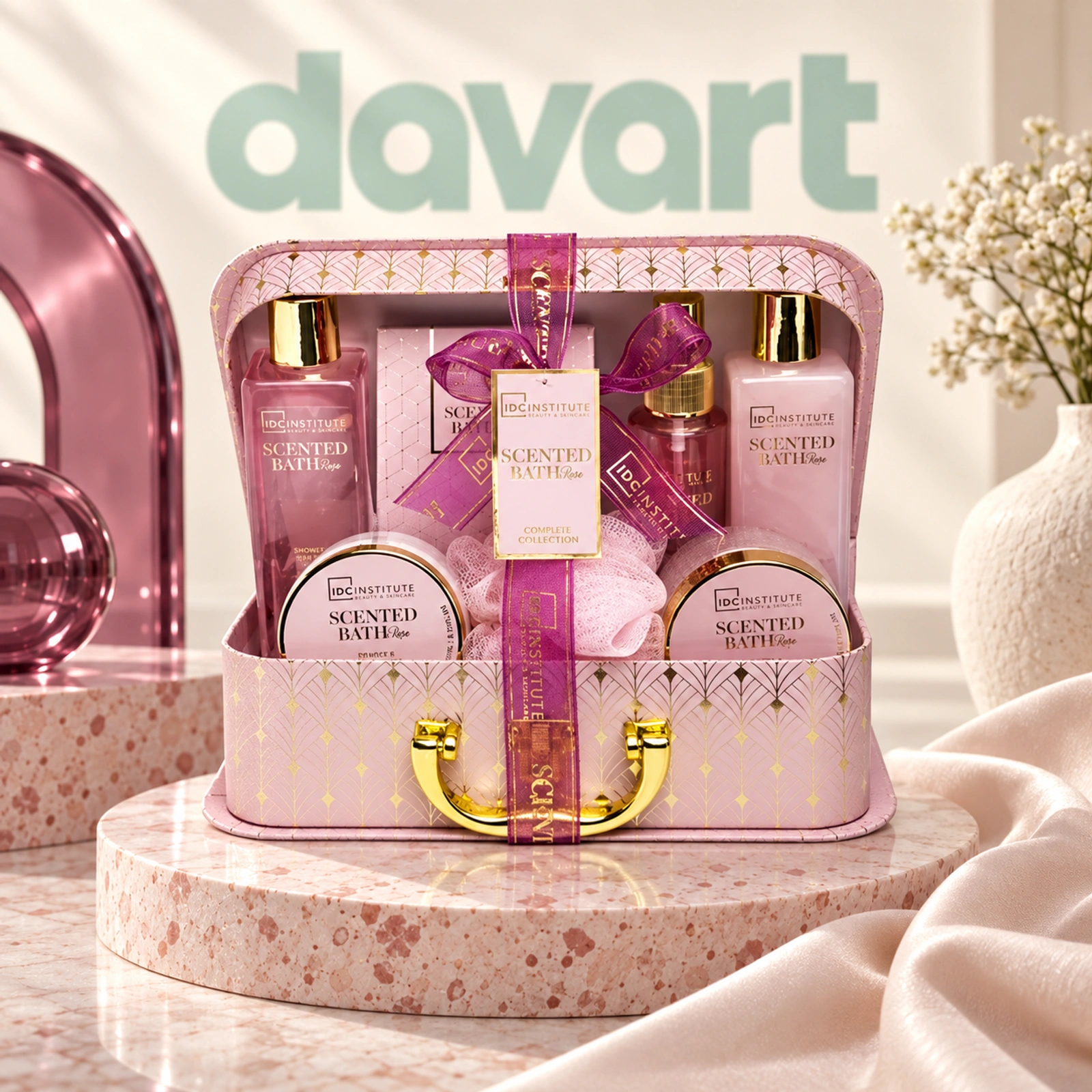 IDC Set Cadou Scented Bath Rose Valiza · 12172, Format de verificat, imagine de referință