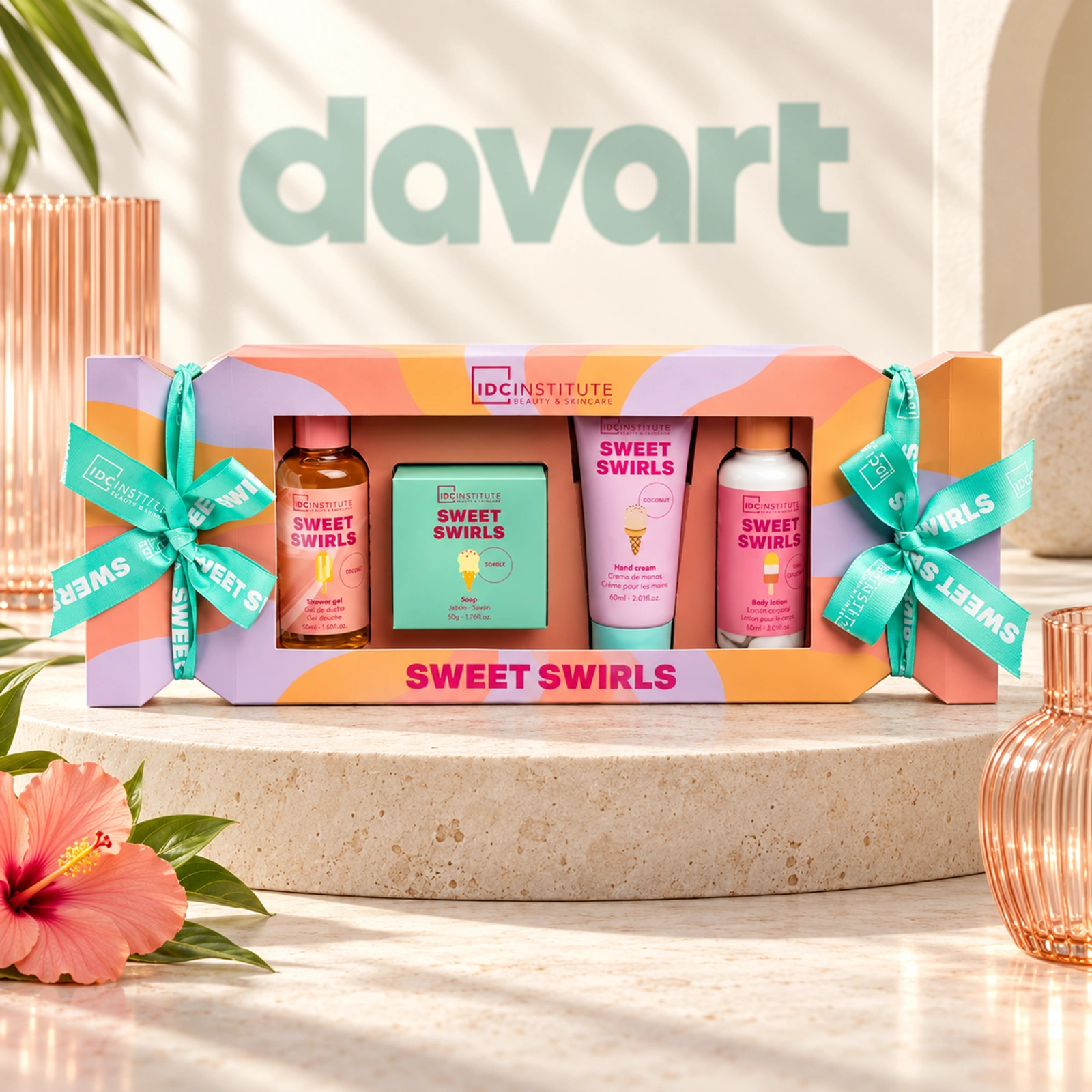 IDC Set Cadou Sweet Swirls Tropical 4 pcs · 44165, 4 buc., imagine de referință