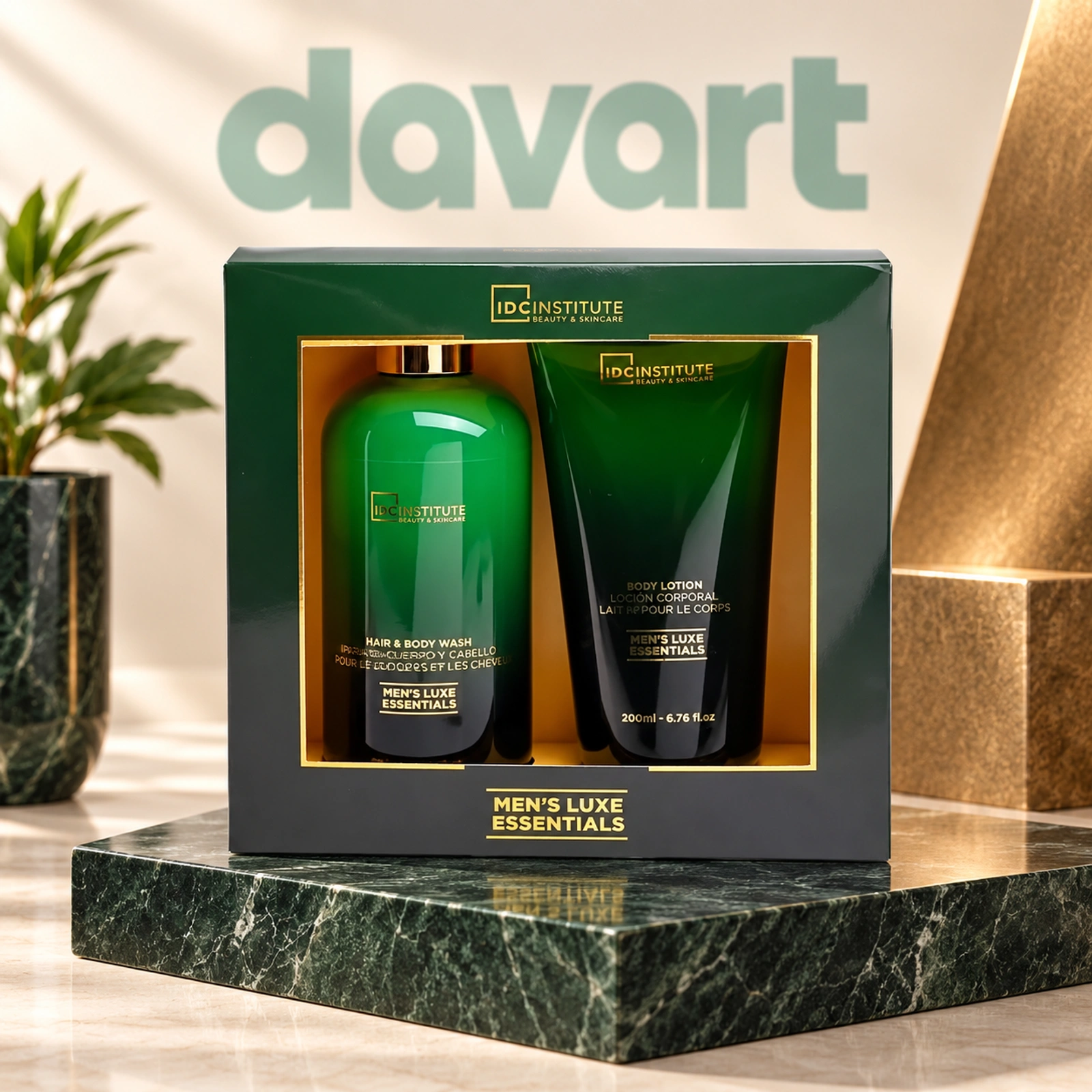 IDC Set Cadou Men Luxe Essential 2 pcs · 42303, 2 buc., imagine de referință