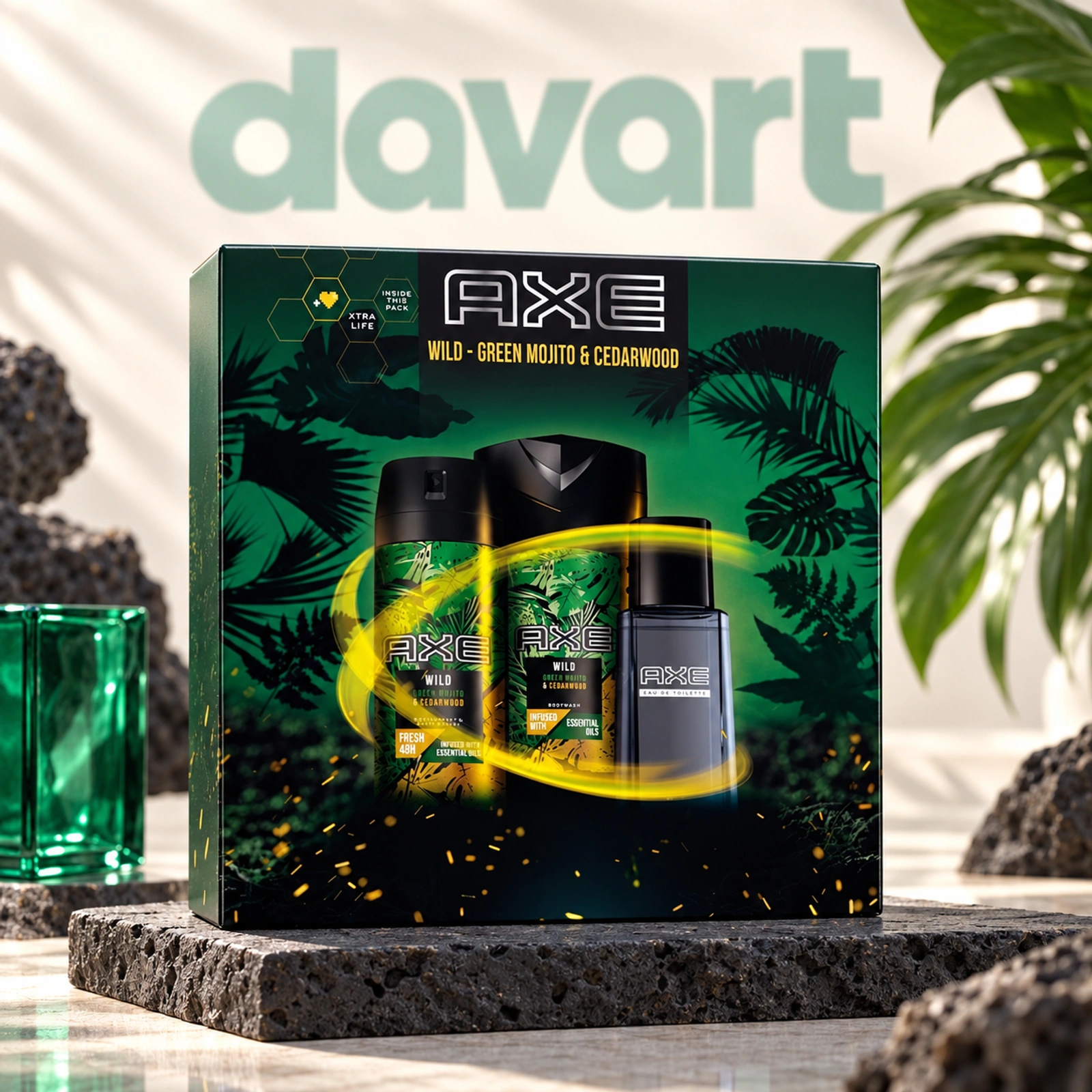 Axe Caseta Cadou 3 pcs · Wild, 3 buc., imagine de referință
