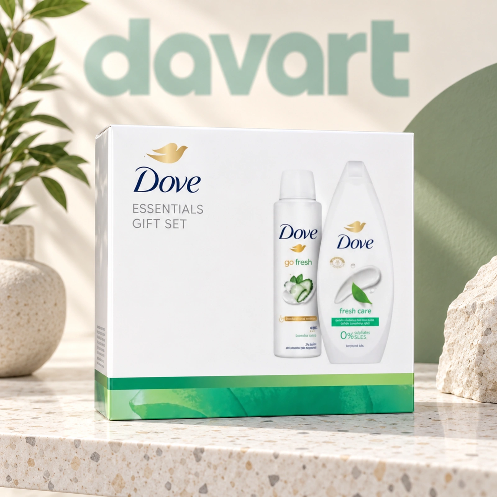 Dove Set Cadou Gel de Duș + Deo · Discover-Fresh Care, Format de verificat, imagine de referință