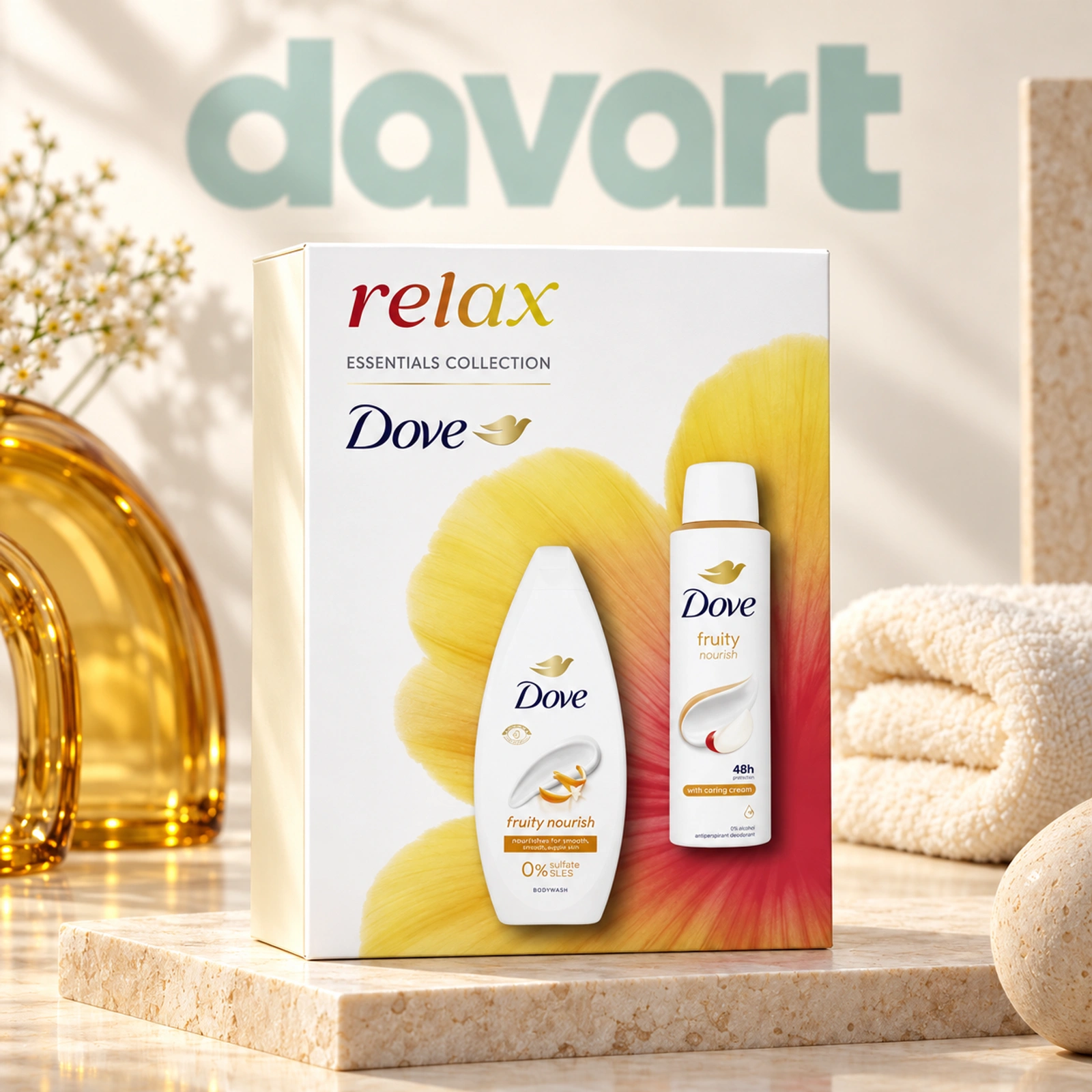 Dove CC Deo 150 ml + Gd 250 ml · Relax, 150 ml + 250 ml, imagine de referință