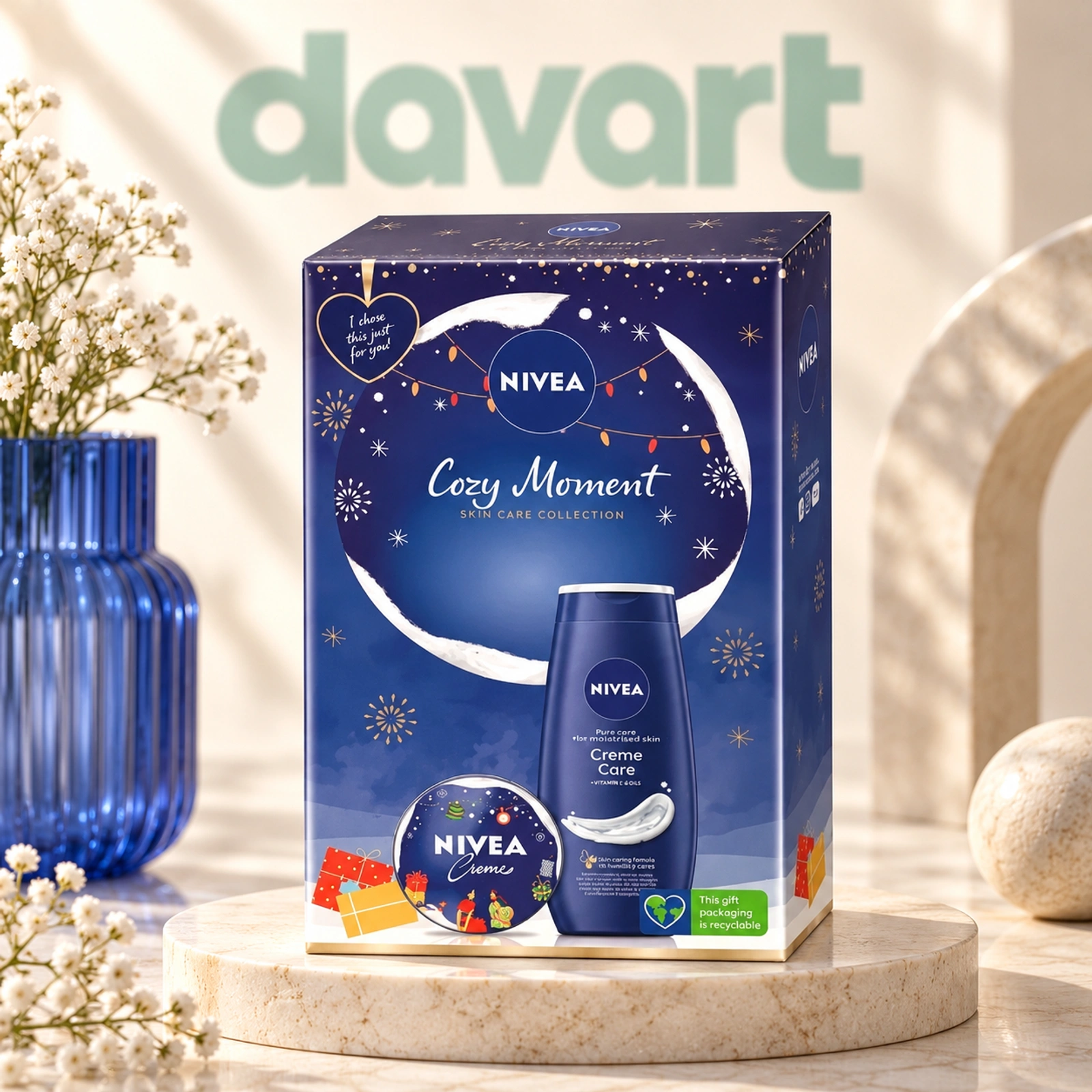 NIVEA CC Cozy Moment 2 pcs · Crema 75 ml + Gd 250 ml, 2 buc., imagine de referință