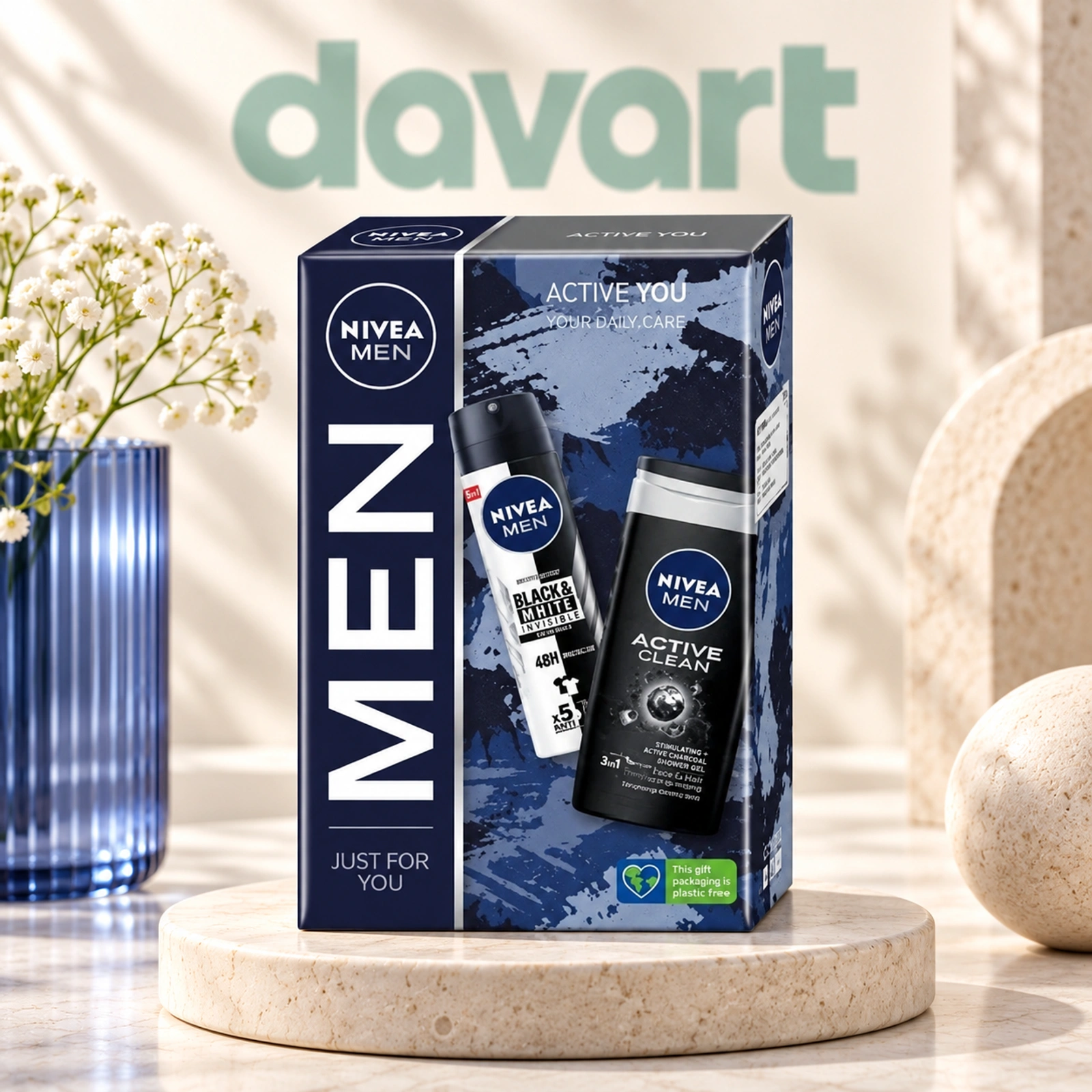 NIVEA CC Active You 2 pcs · Deo 150 ml + Gd 250 ml, 2 buc., imagine de referință